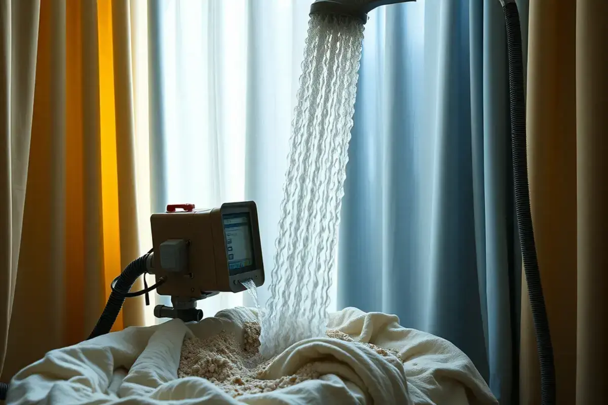 Heavy duty drapery cleaning service